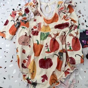 Little Sleepies long sleeve bubble romper